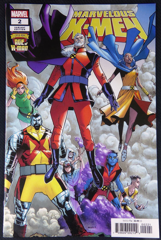 Age OF X-MAN: Marvelous X-men #2 Variant Cvr - Marvel Comic #VB
