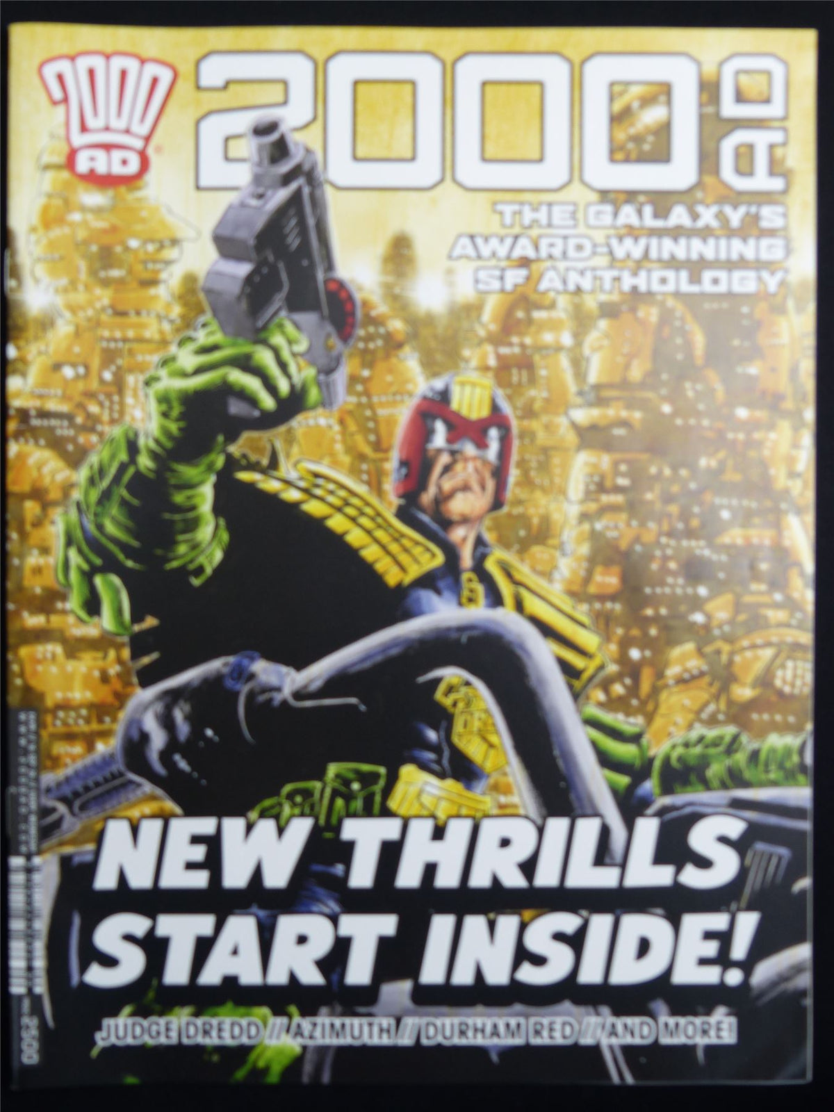2000AD: New Thrills Start Inside! #2500 - 2000AD Comic Magazine #4FF
