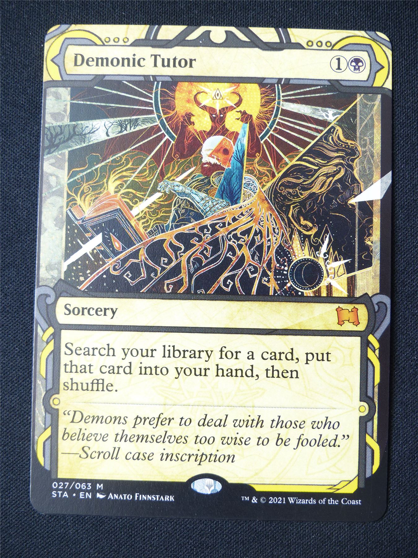 Demonic Tutor Showcase - STA - Mtg Card #148