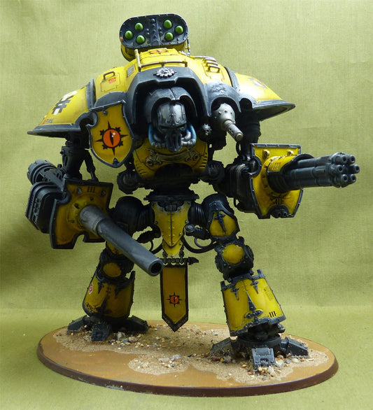 Knight Questoris painted - Imperial Knights - Warhammer 40K #44T