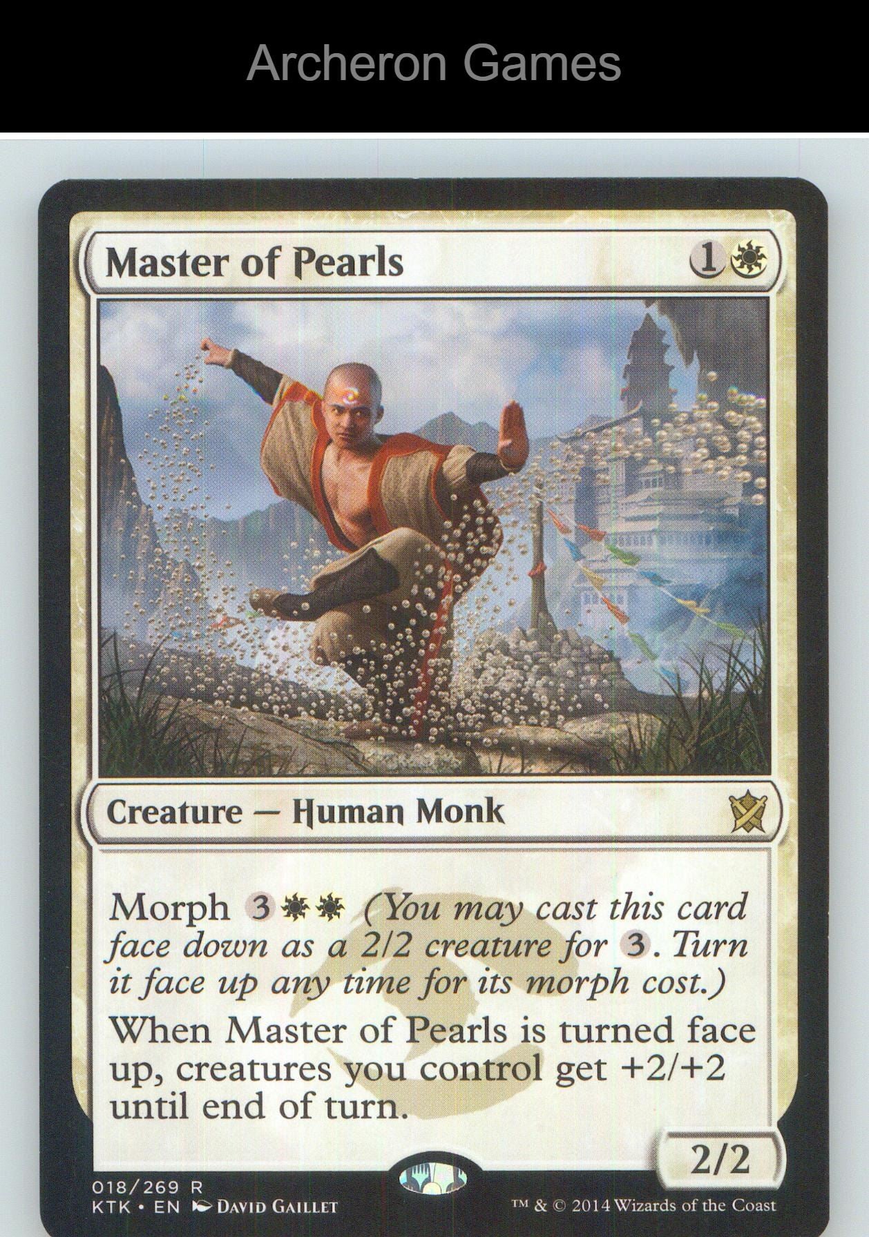 Master of Pearls KTK 18 R MTG Card NM/EX+