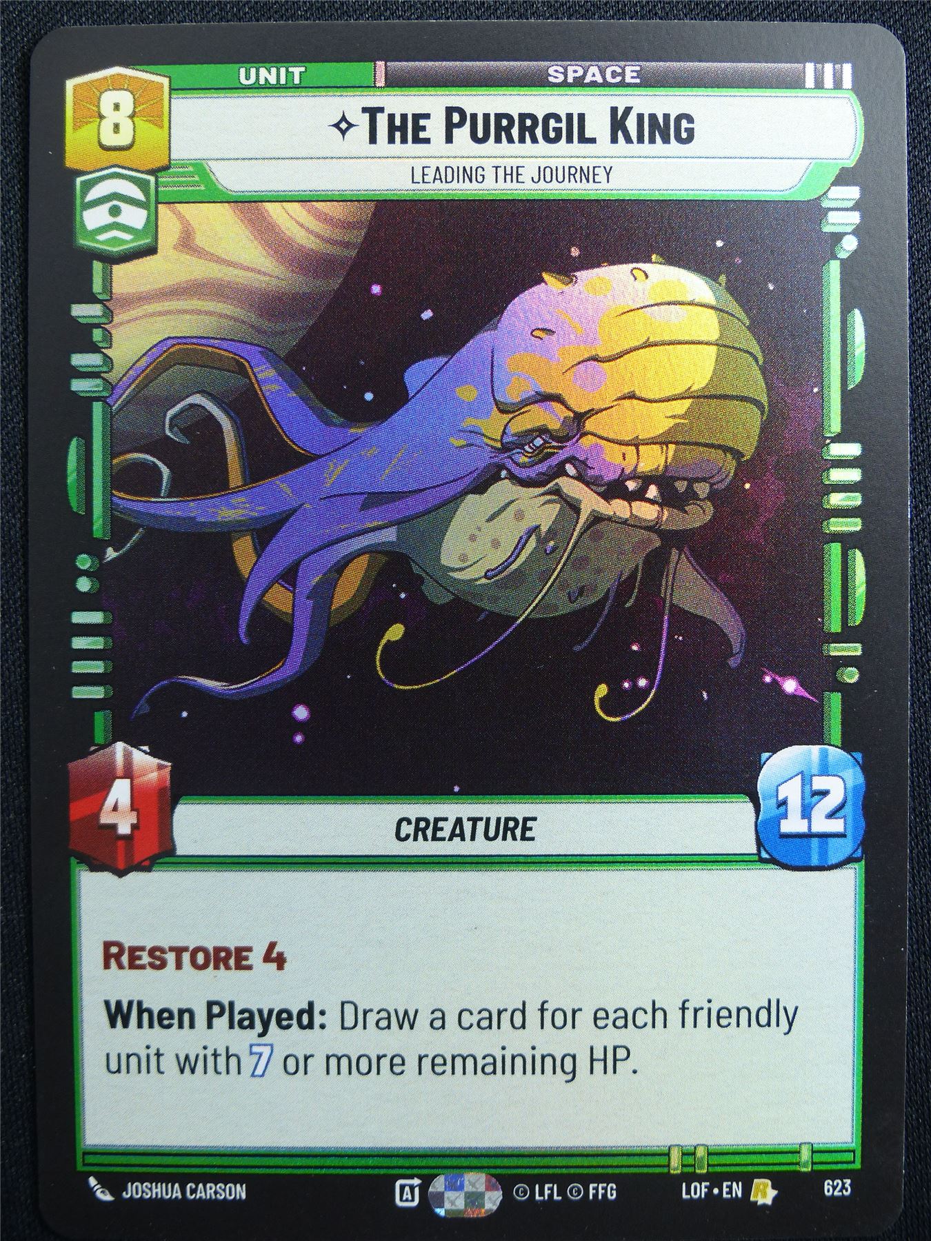 The Purrgil King 623 Foil - Star Wars Unlimited Card #4VG