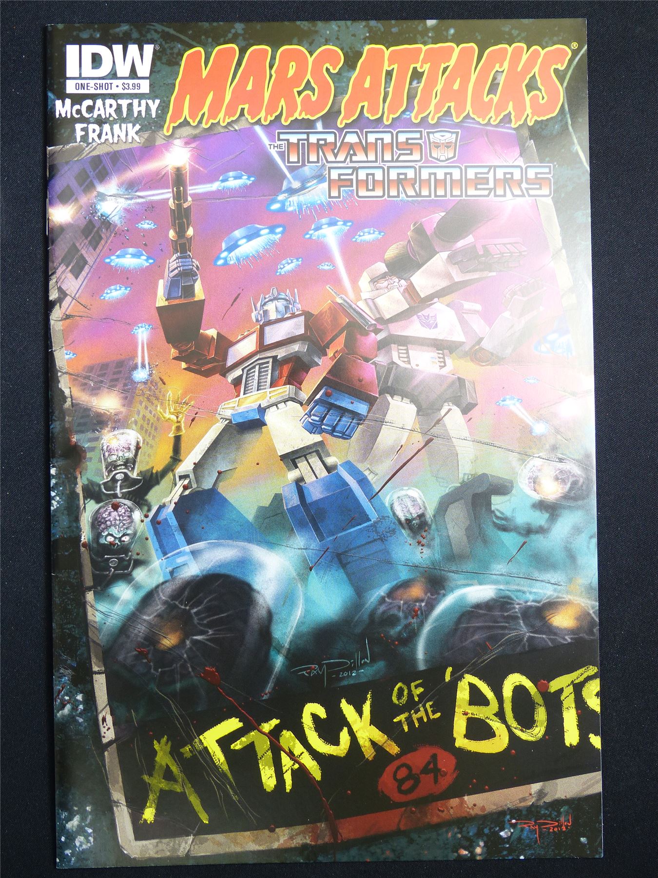 MARS Attacks/The Tranformers One-Shot - IDW Comic #2CM