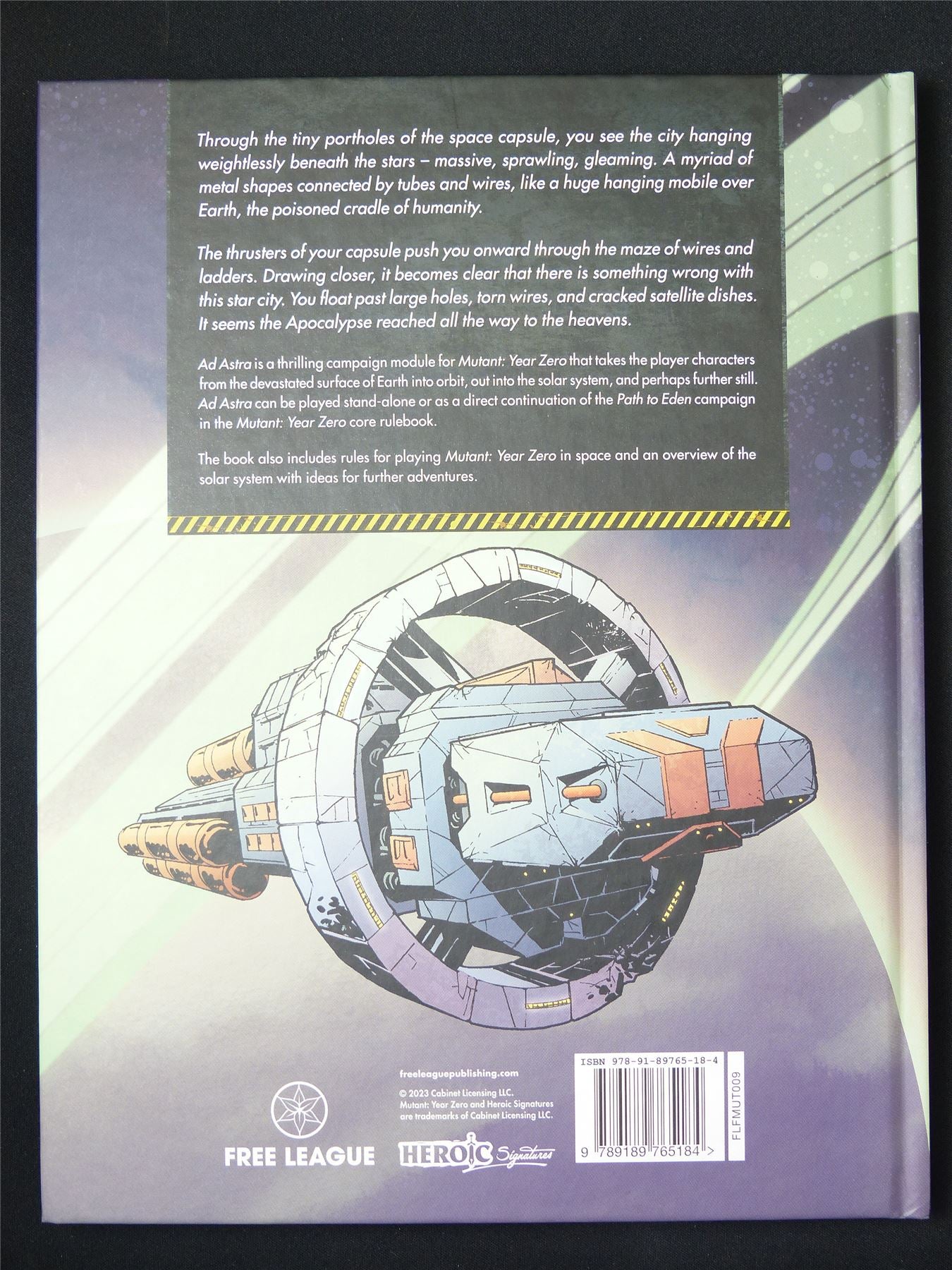 Mutant Year Zero: Ad Astra - Roleplay Book Hardback #17I