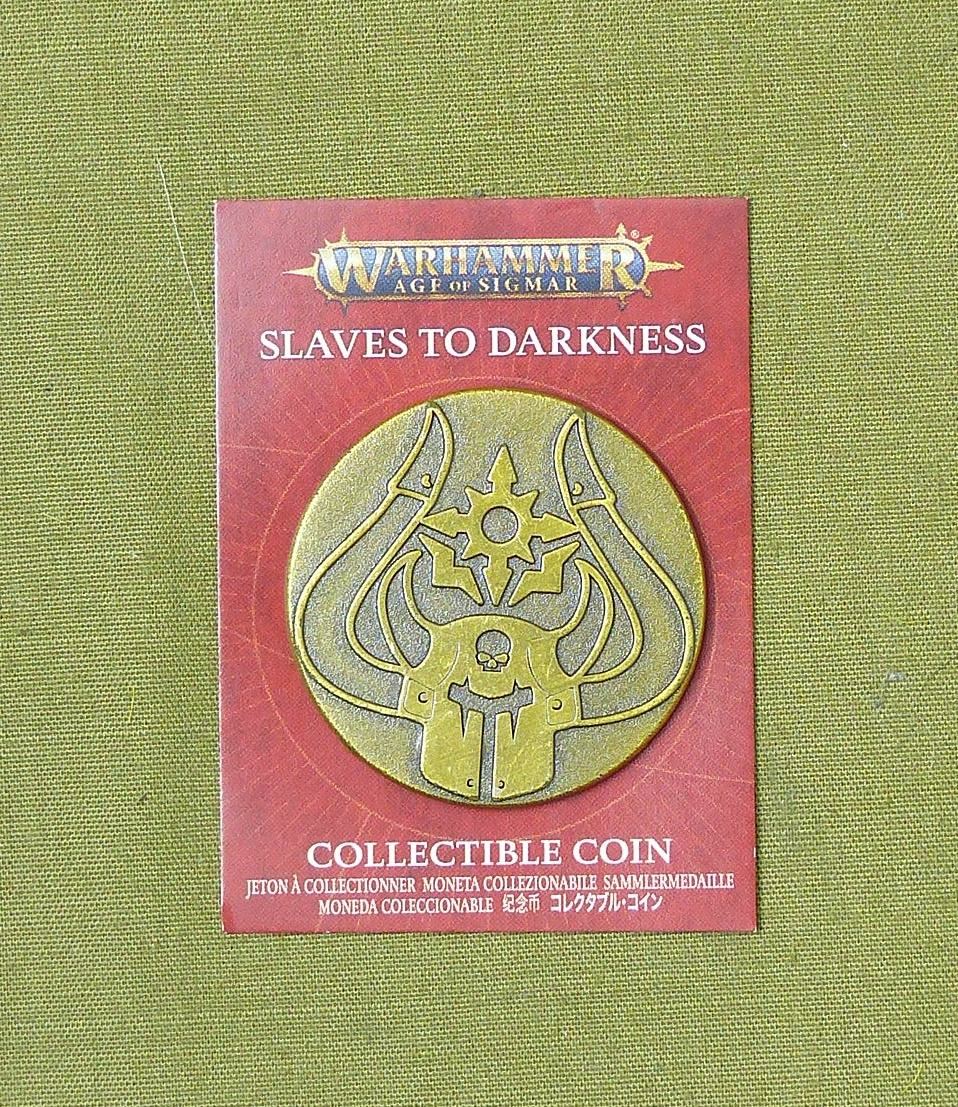 Slaves to Darkness - Warhammer Collectable Coin #YB