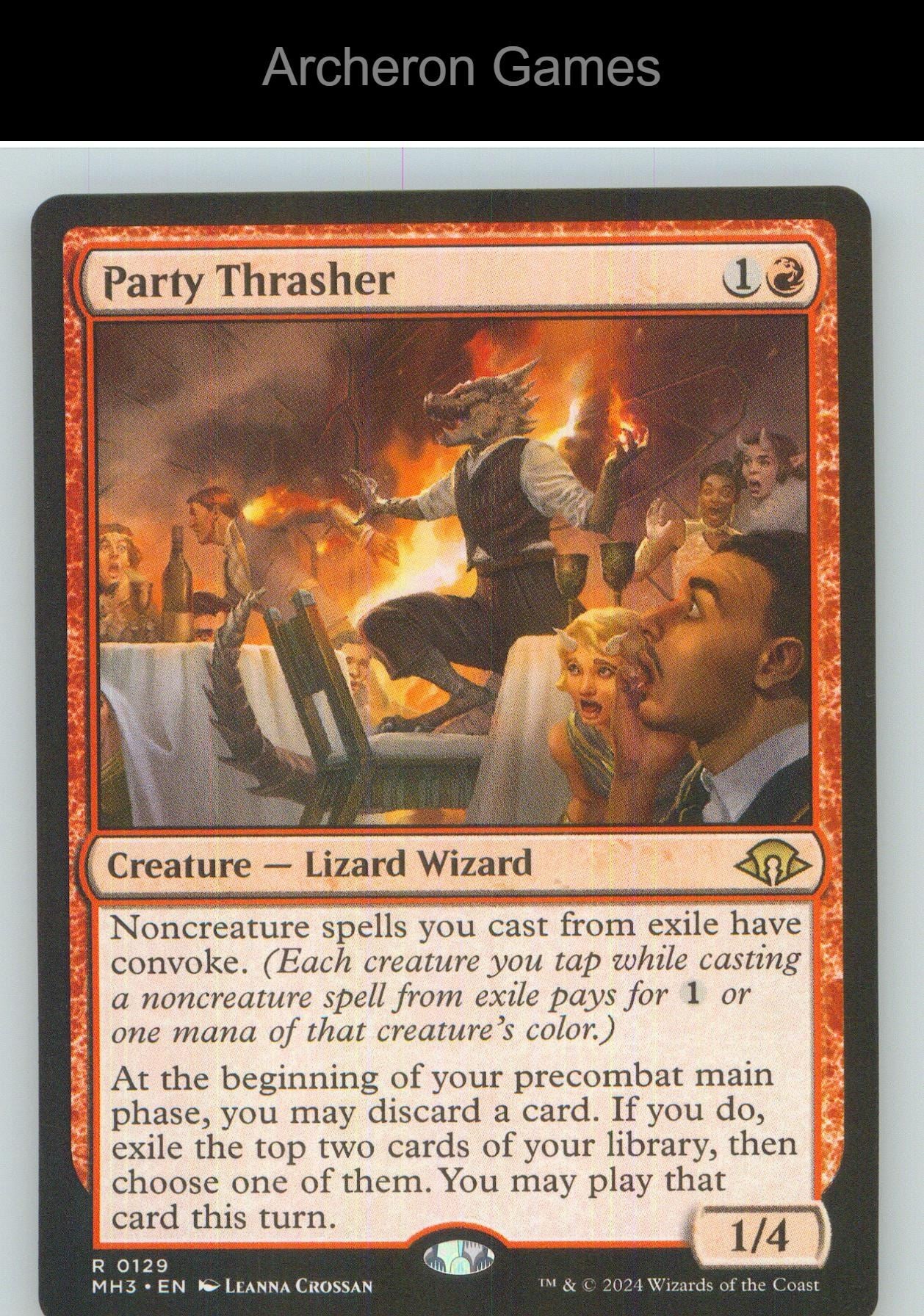 Party Thrasher MH3 129 R MTG Card NM/EX+