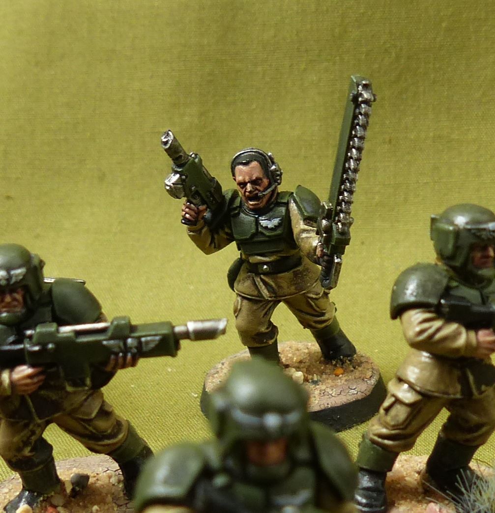 Cadian Shock Troops painted - Astra Militarum - Warhammer 40K #GM