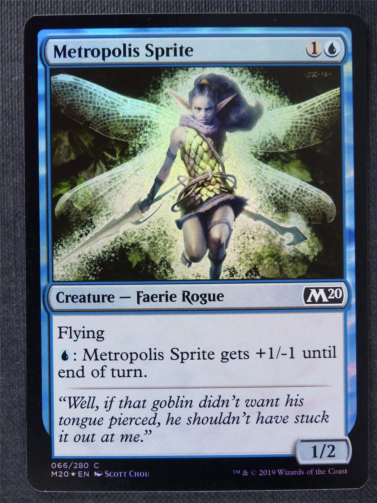 Metropolis Sprite Foil - Mtg Magic Cards #H7
