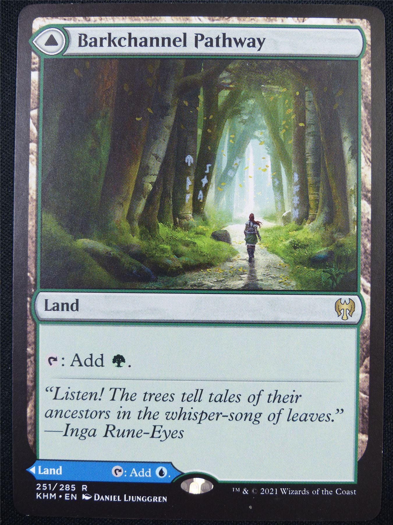 barkchaneel Pathway - KHM - Mtg Card #10V