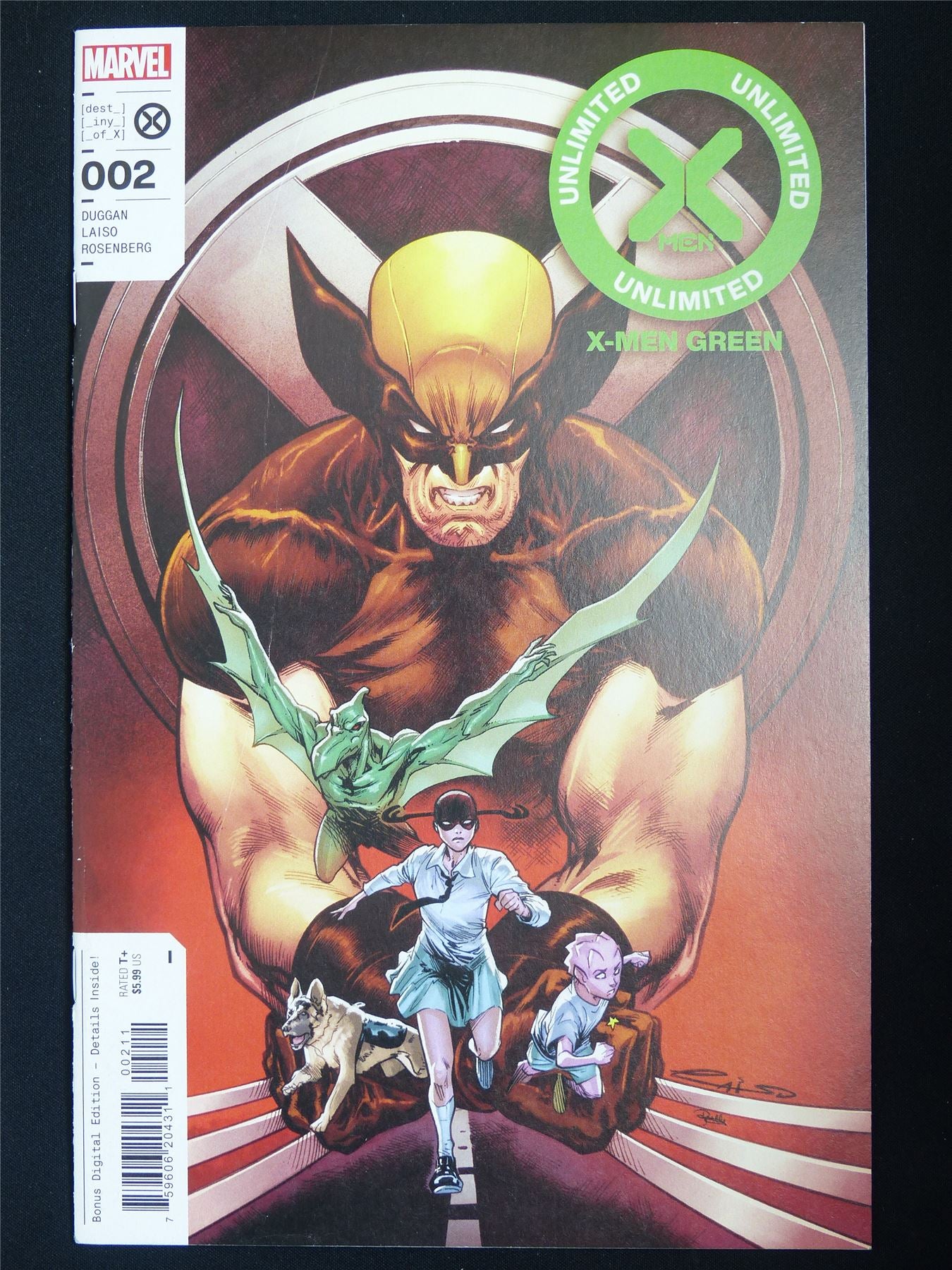 Unlimited X-MEN: X-Men Green #2 - Marvel Comic #2C9