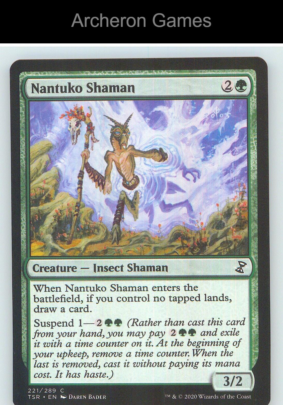 Nantuko Shaman TSR 221 C MTG Card NM/EX+