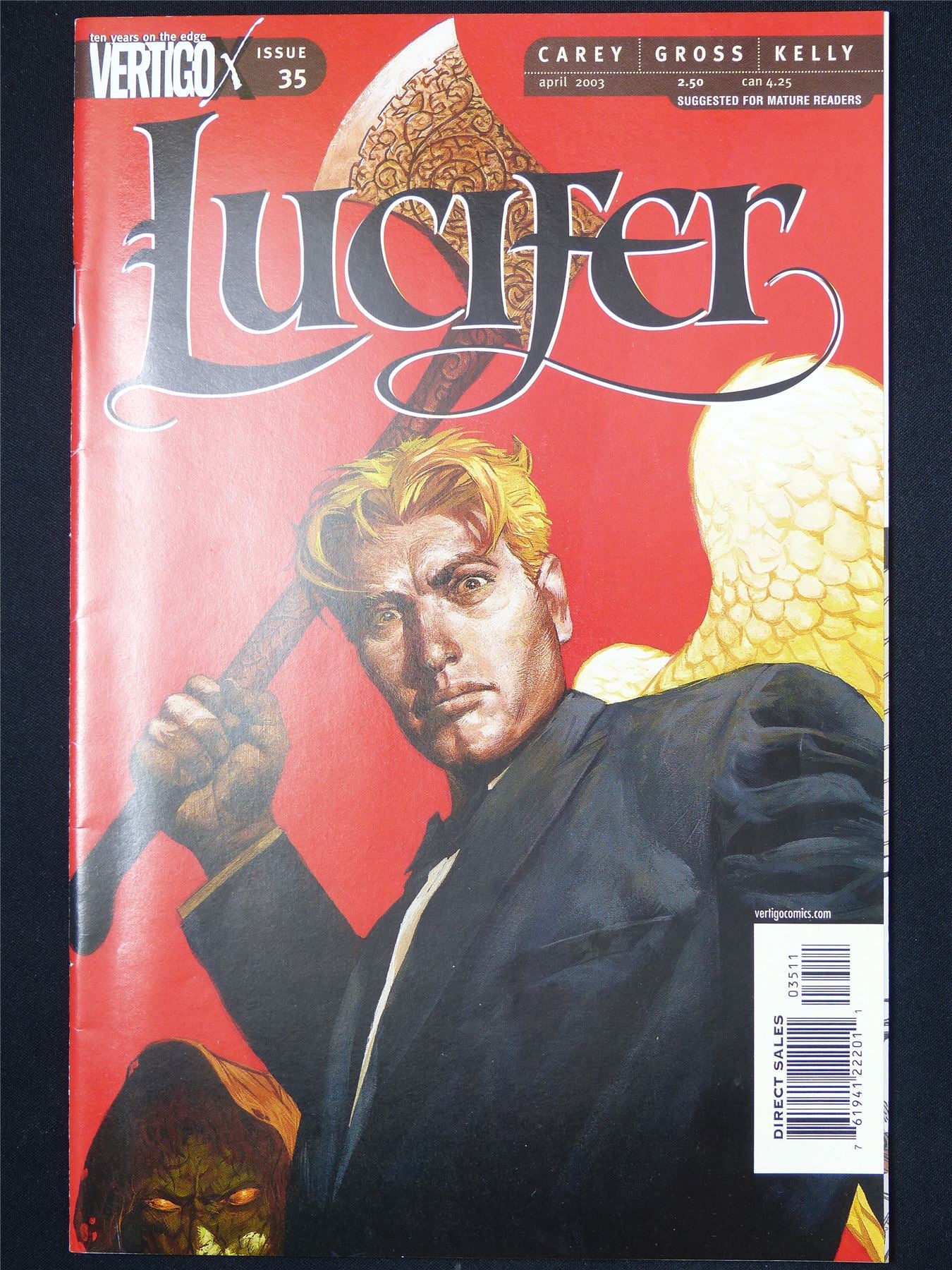 LUCIFER #35 - B&B DC Vertigo Comic #19W