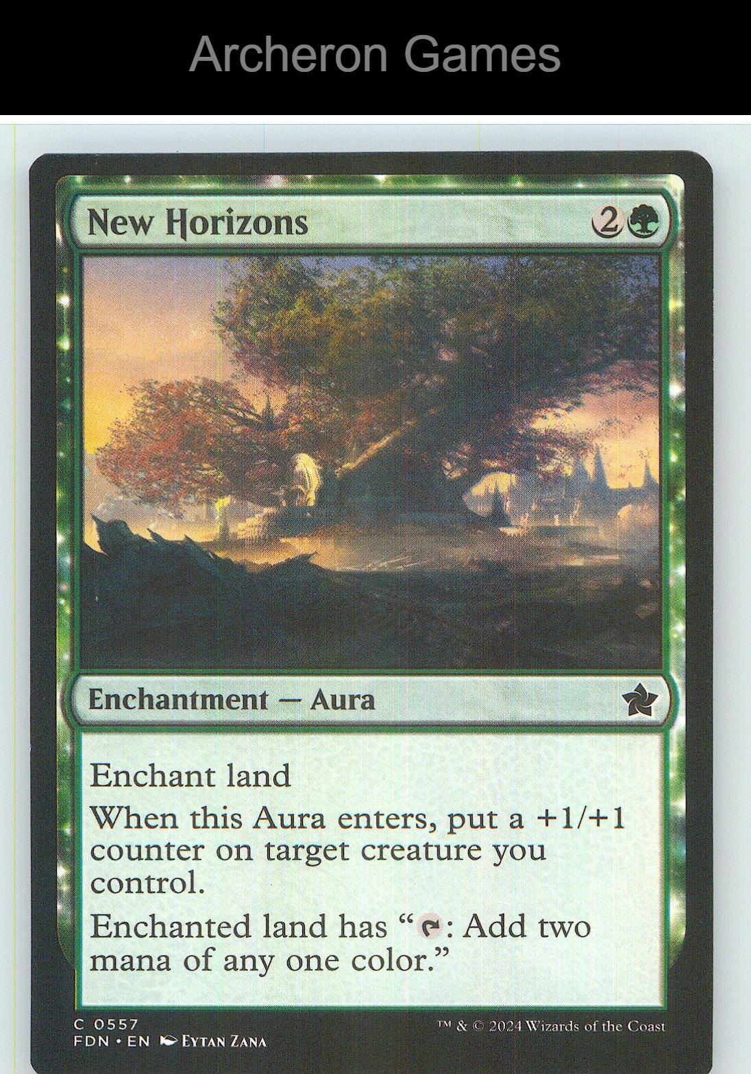 New Horizons FDN 557 C MTG Card NM/EX+
