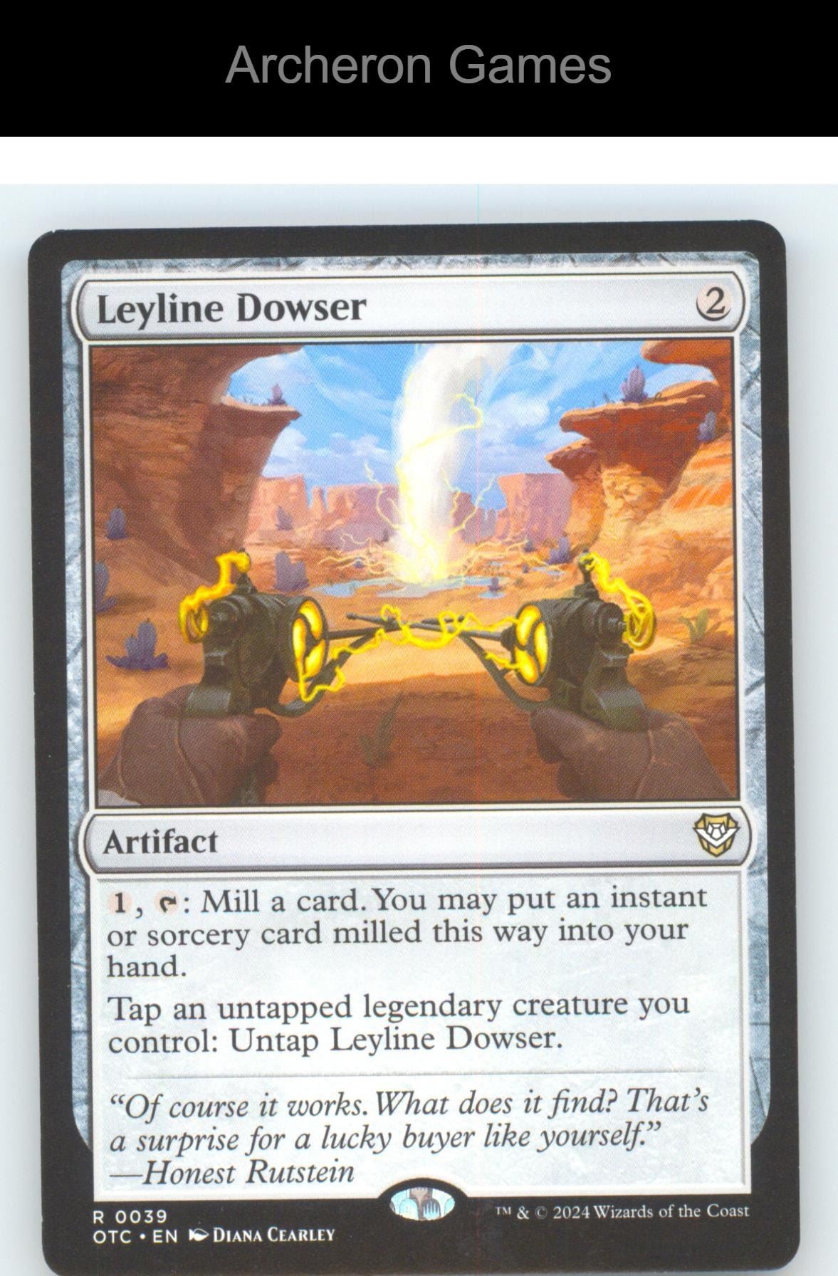 Leyline Dowser OTC 39 R MTG Card NM/EX+