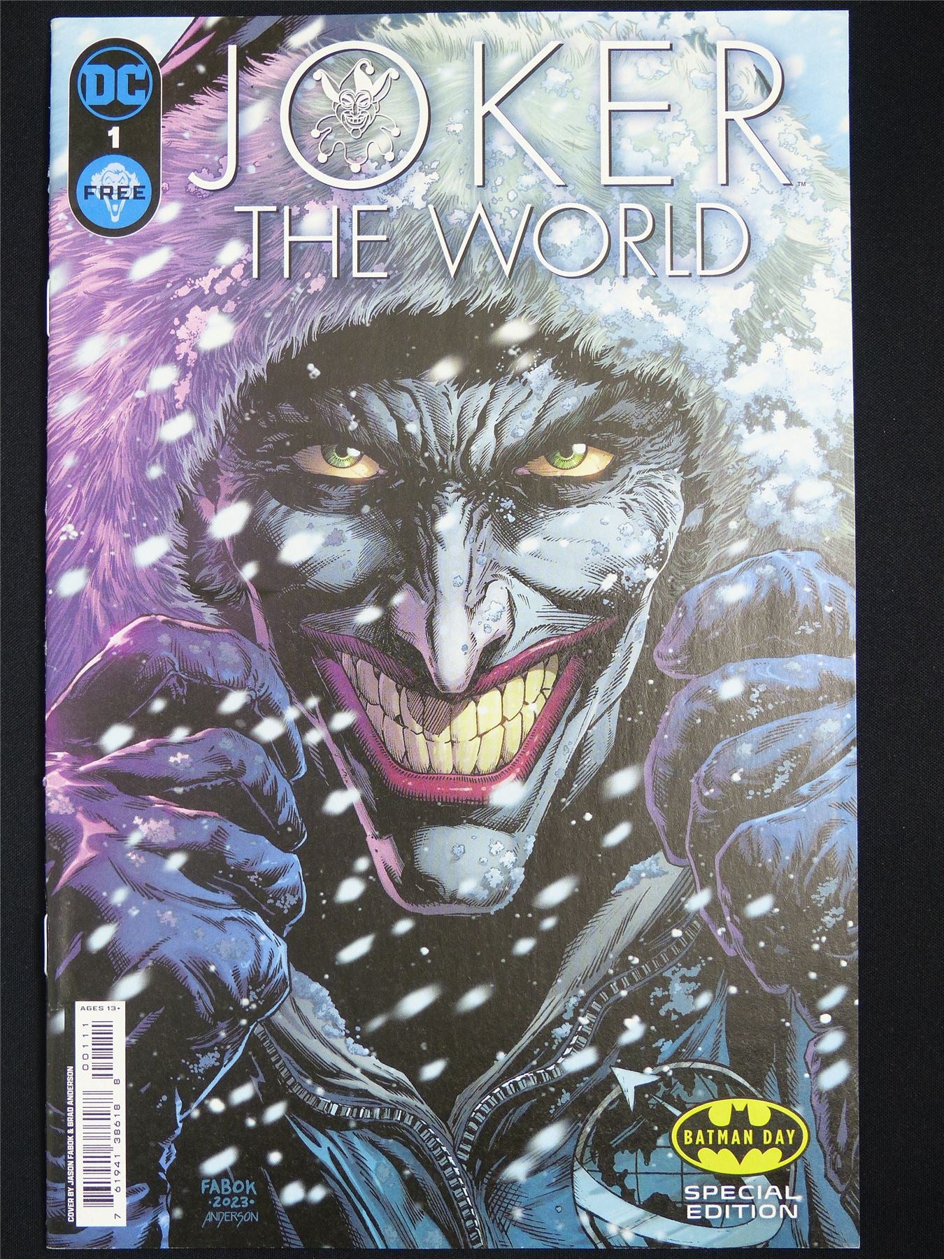 JOKER The World #1 - DC Comic #5HP