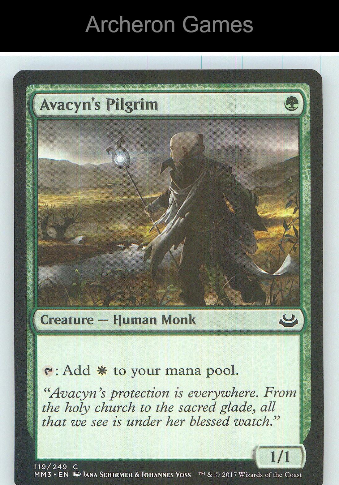 Avacyn's Pilgrim MM3 119 C MTG Card NM/EX+