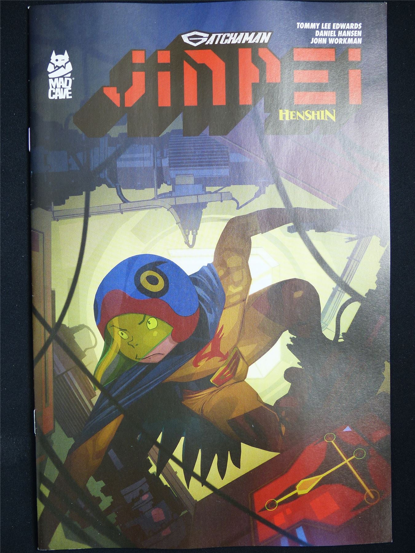 GATCHAMAN Jinpei: Henshin - B&B Jan 2026 Mad Cave Comic #1EL