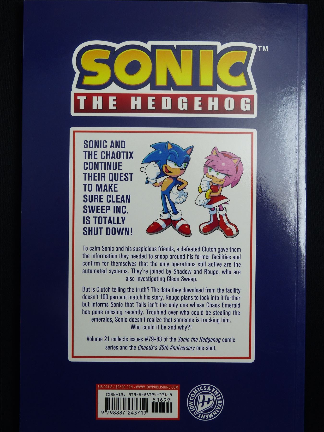 Sonic the Hedgehog: Reprise - ID Graphic Softback #4H