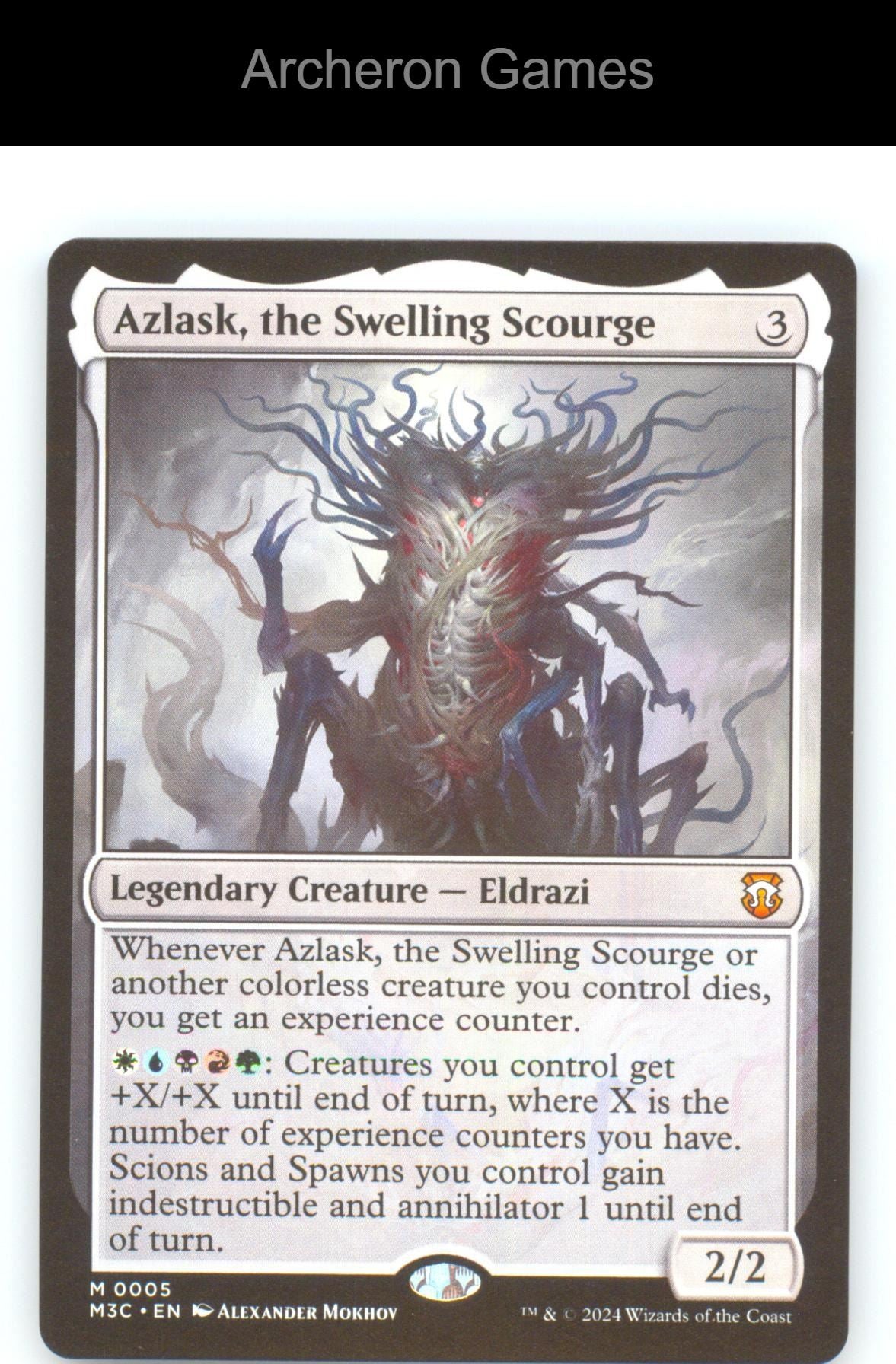 Azlask, the Swelling Scourge 5 Mythic MTG Card NM/EX+