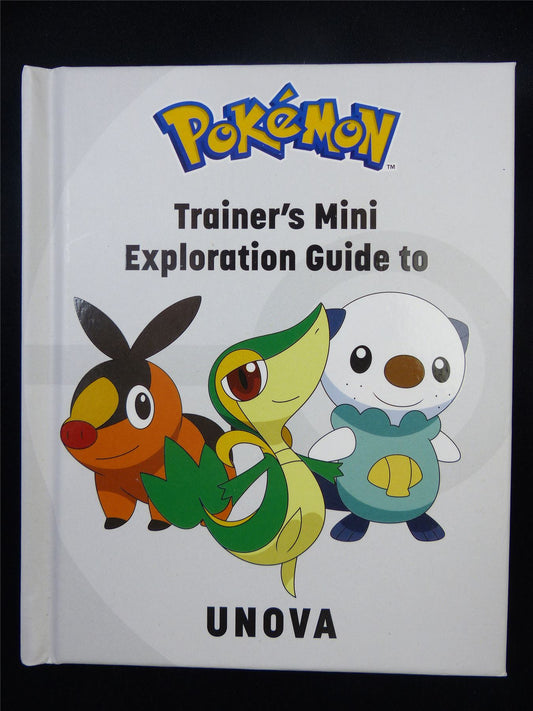 POKEMON Trainer's Mini Exploration Guide to Unova - Insight Book hardback #2ZY