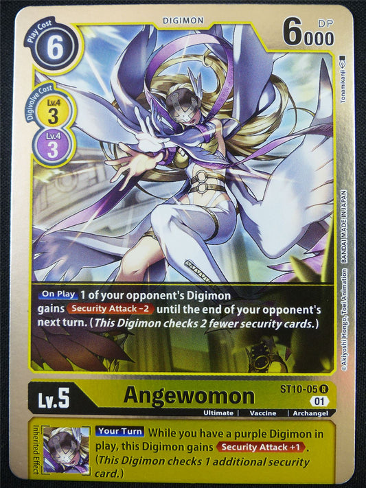 Angewomon ST10-05 R - Digimon Card #4DX