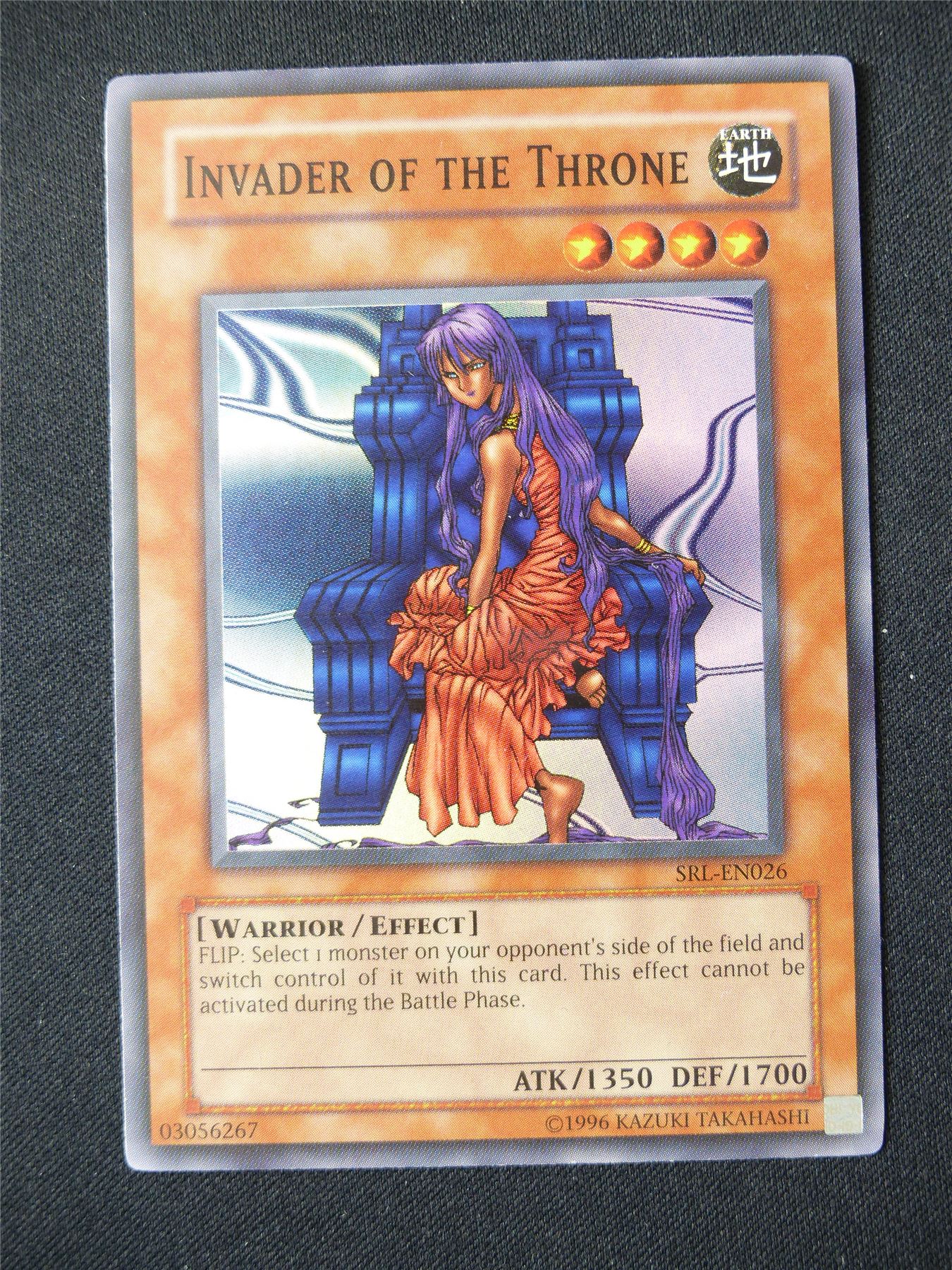 Invader of the Throne SRL Super Rare - Yugioh Card #1U3