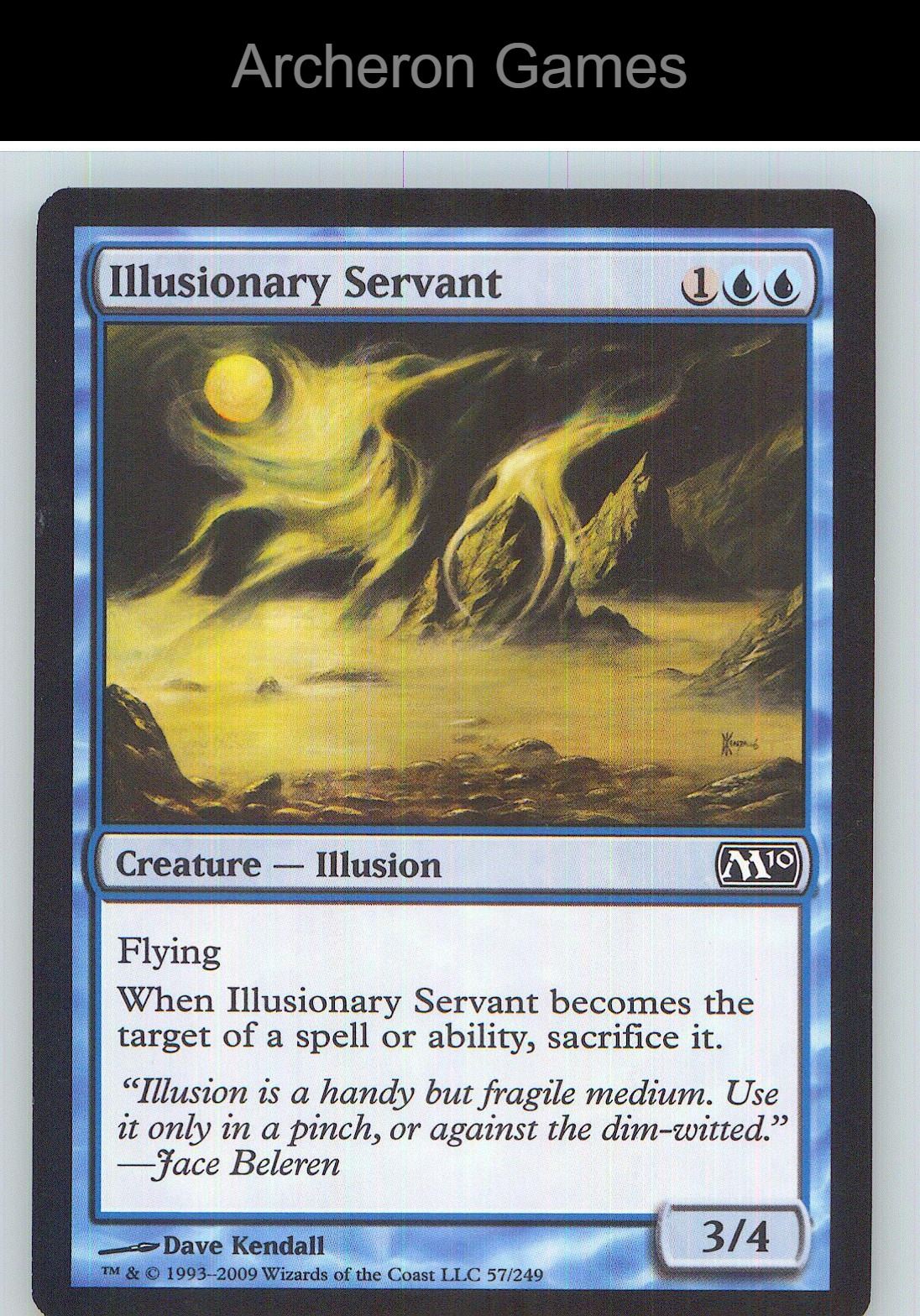 Illusionary Servant M10 57 C MTG Card NM/EX+