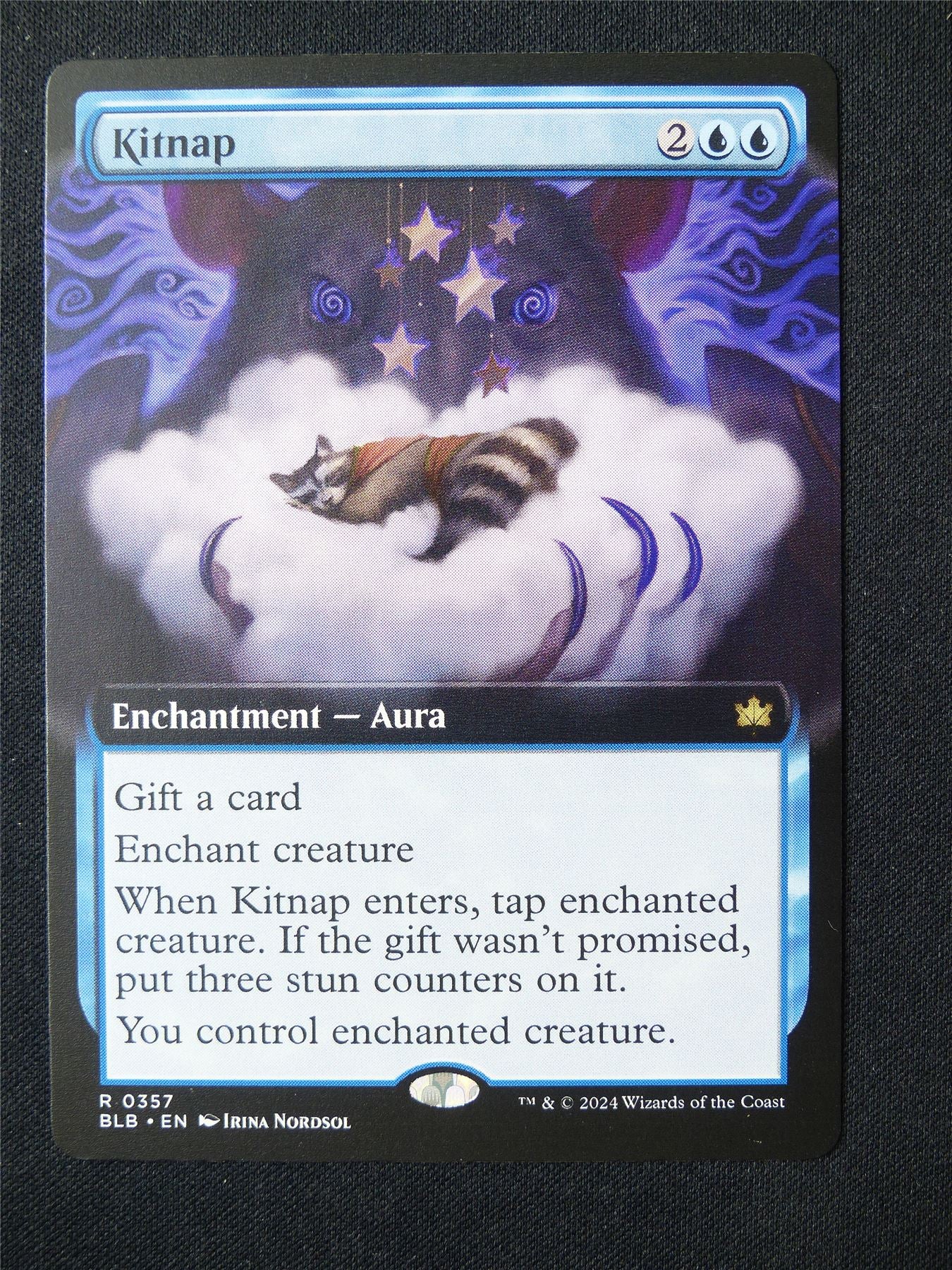 Kitnap Extended Art - BLB - Mtg Card #5H2