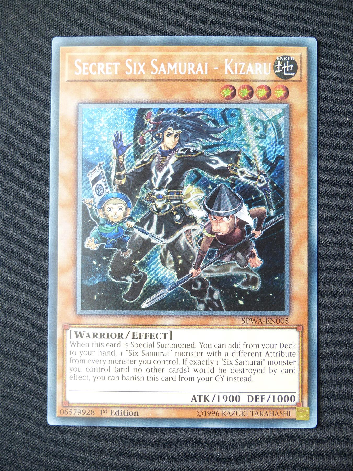 Secret Six Samurai - Kizaru SPWA Secret Rare