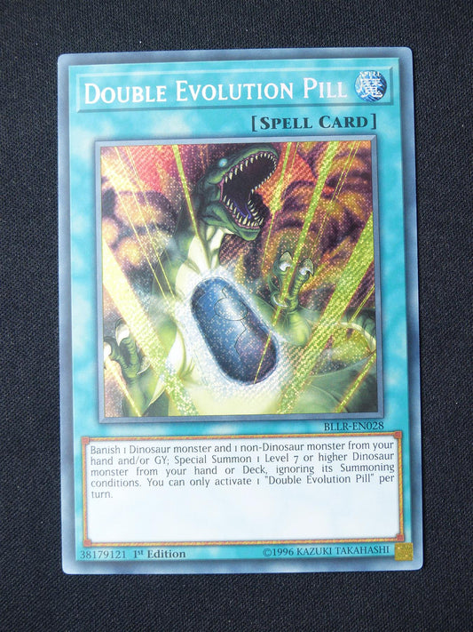 Double Evolution Bill BLLR Secret Rare - 1st ed Yugioh Card #3AI