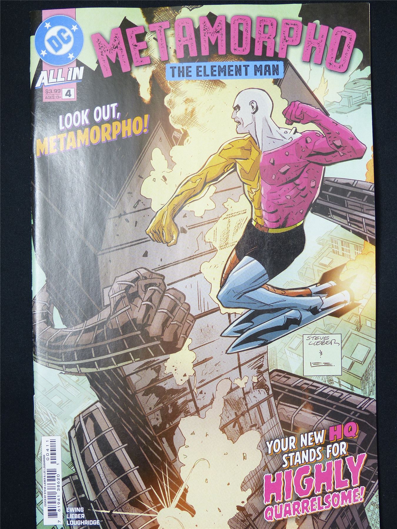 METAMORPHO The Element Man #4 - May 2025 DC Comic #21N