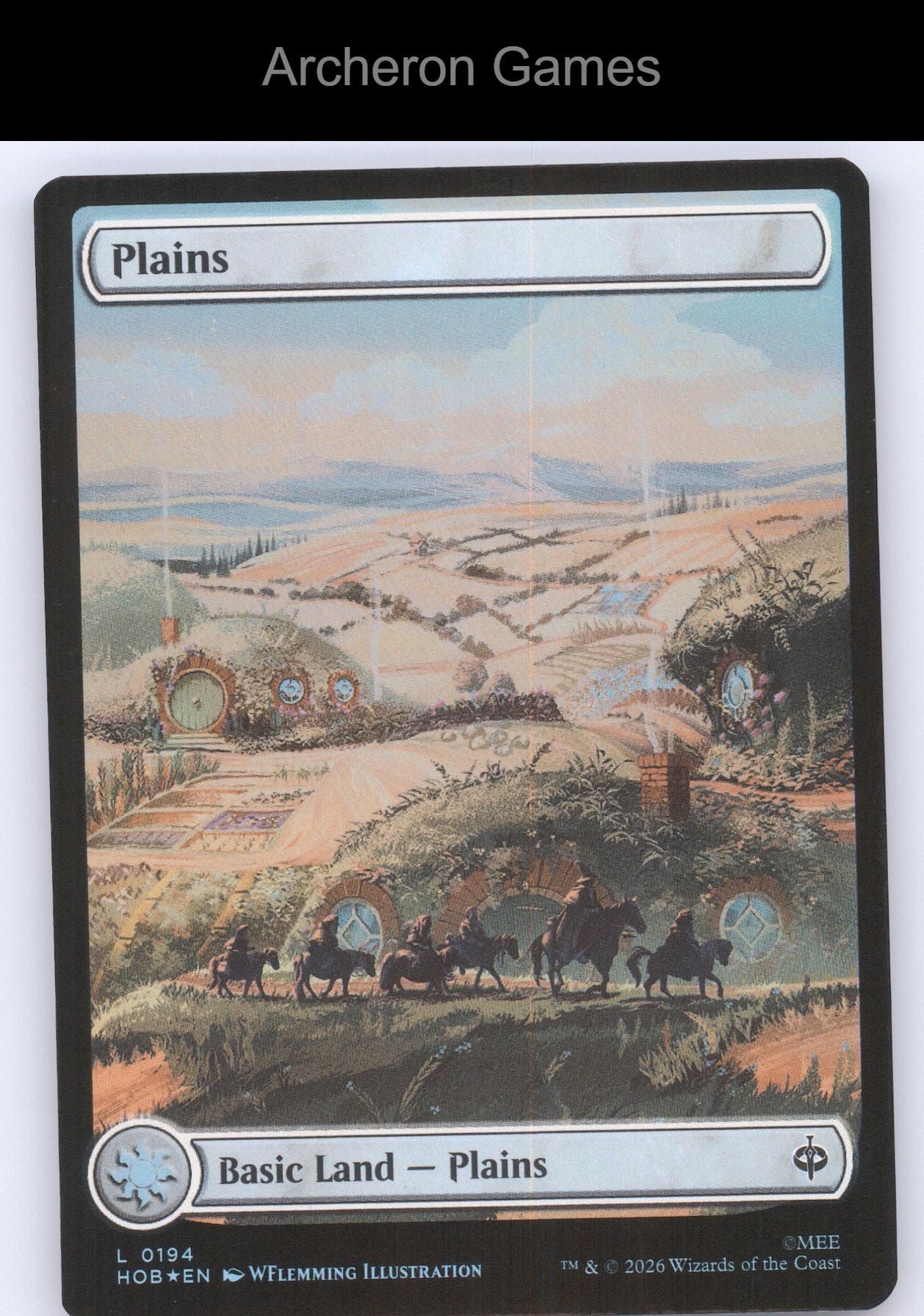 Plains (0194) HOB 194 Land MTG Card The Hobbit
