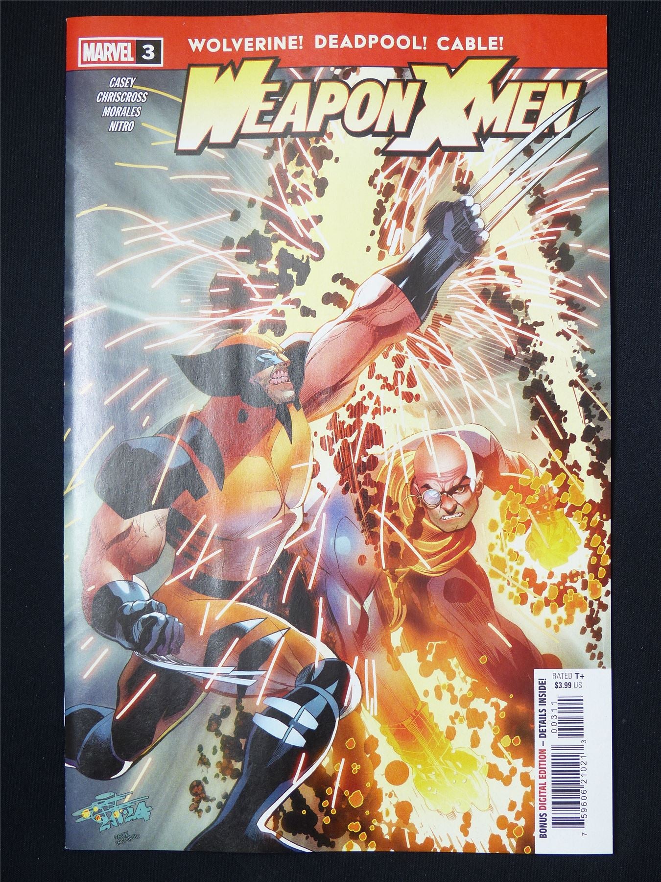 Weapon X-MEN #3 - Jul 2025 Marvel Comic #32H