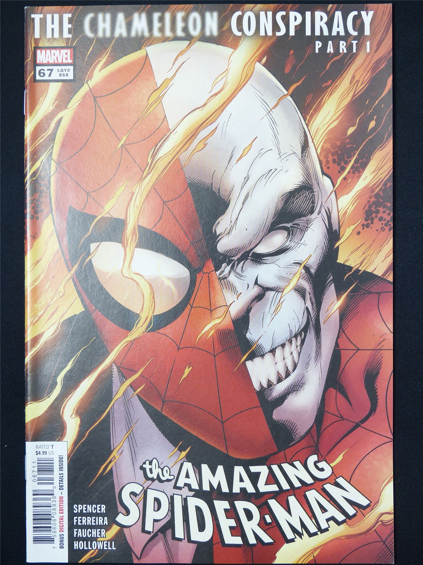 The Amazing SPIDER-MAN #67 - B&B Marvel Comic #7I6