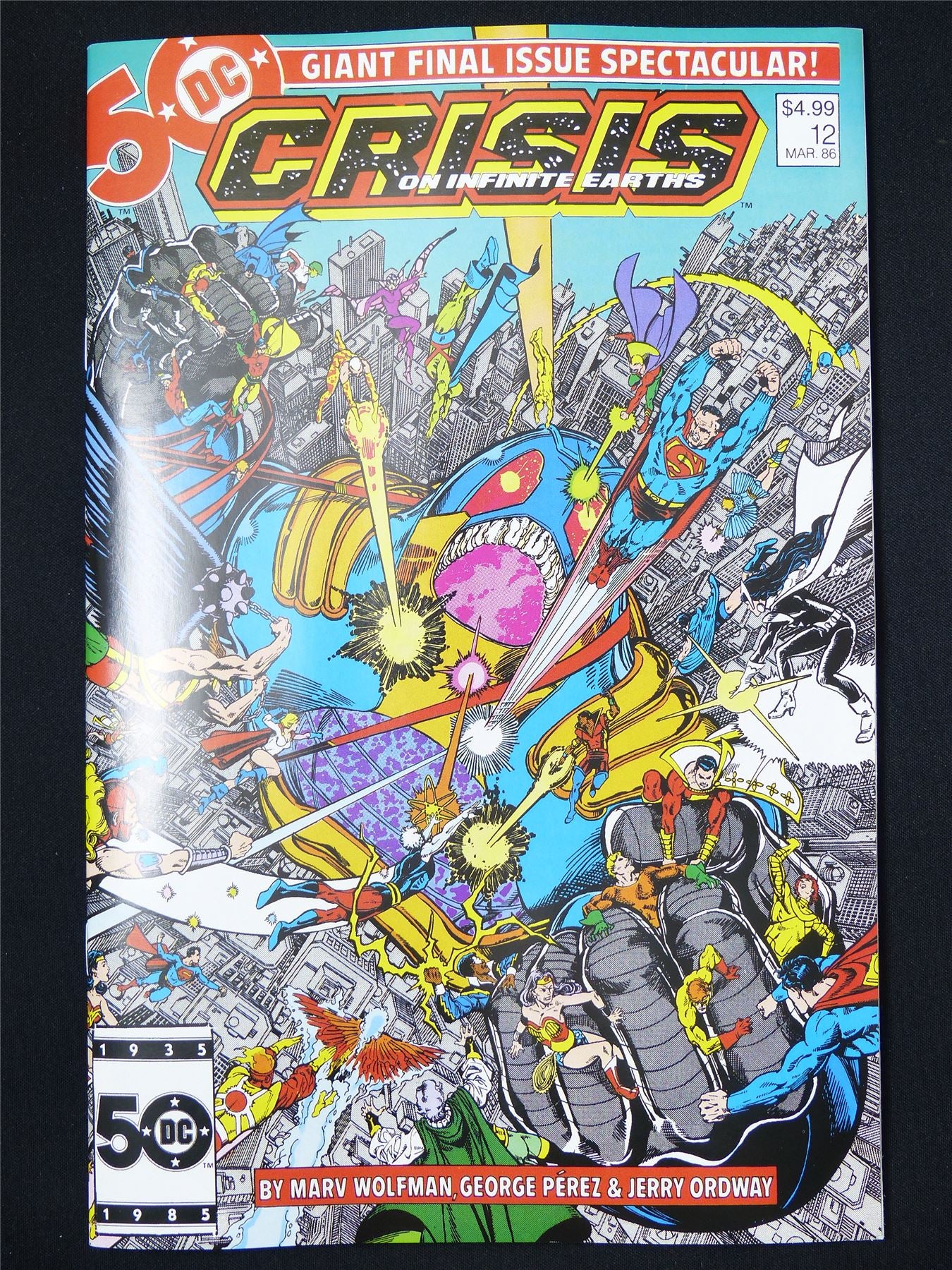 CRISIS on Infinite Earths #12 Facsimile Edition - B&B May 2025 DC Comic #1O2