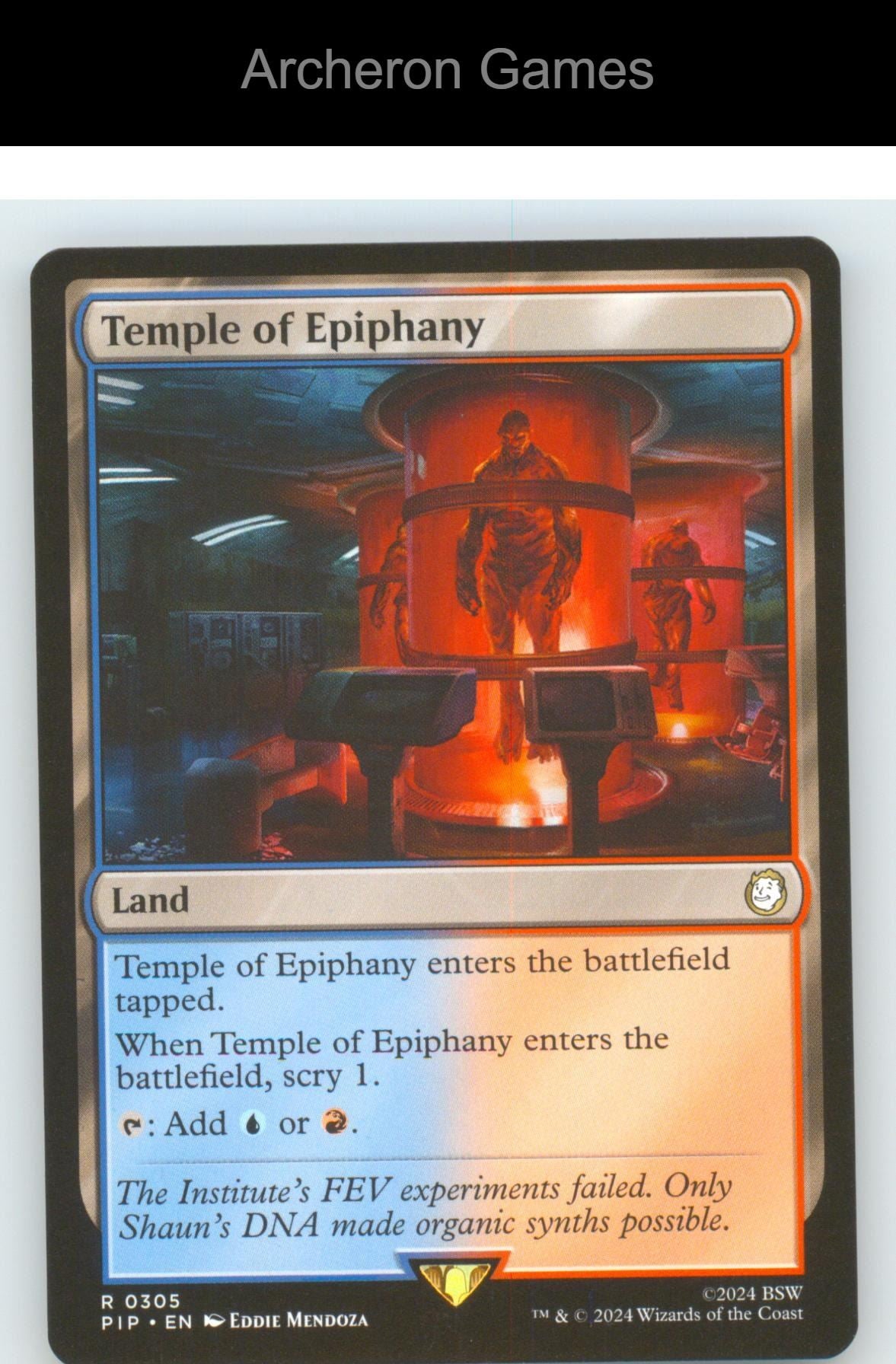 Temple of Epiphany PIP 305 R MTG Card NM/EX+