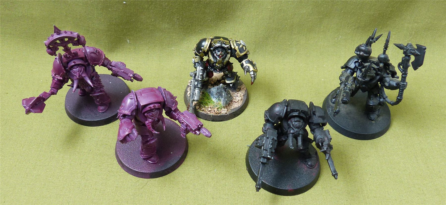 Terminator Squad - Chaos Space Marines - Warhammer 40K #25O
