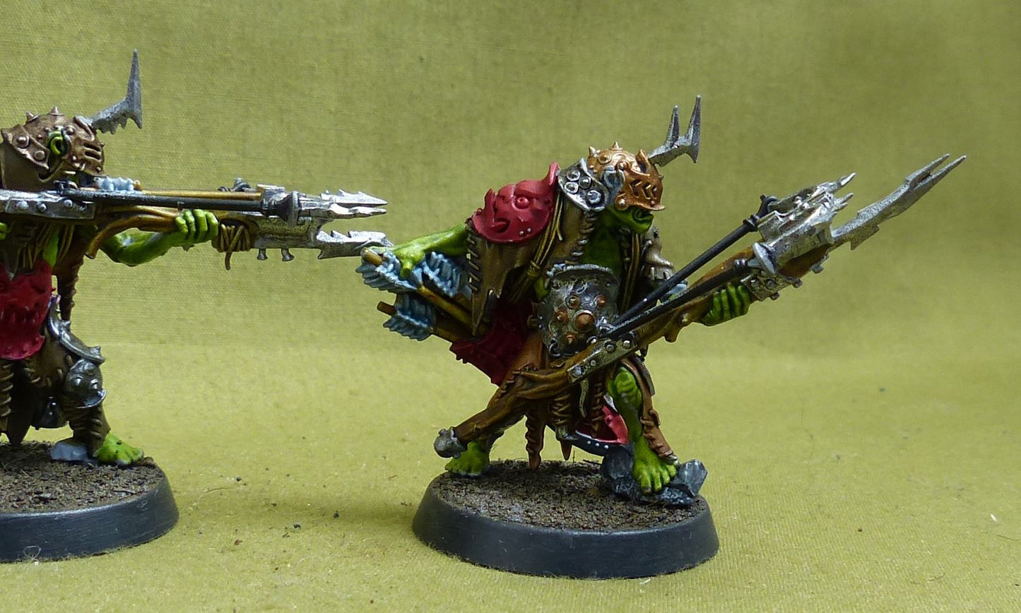 Man-Skewer Boltboyz painted - Orruk Warclans - Warhammer AoS #2P1
