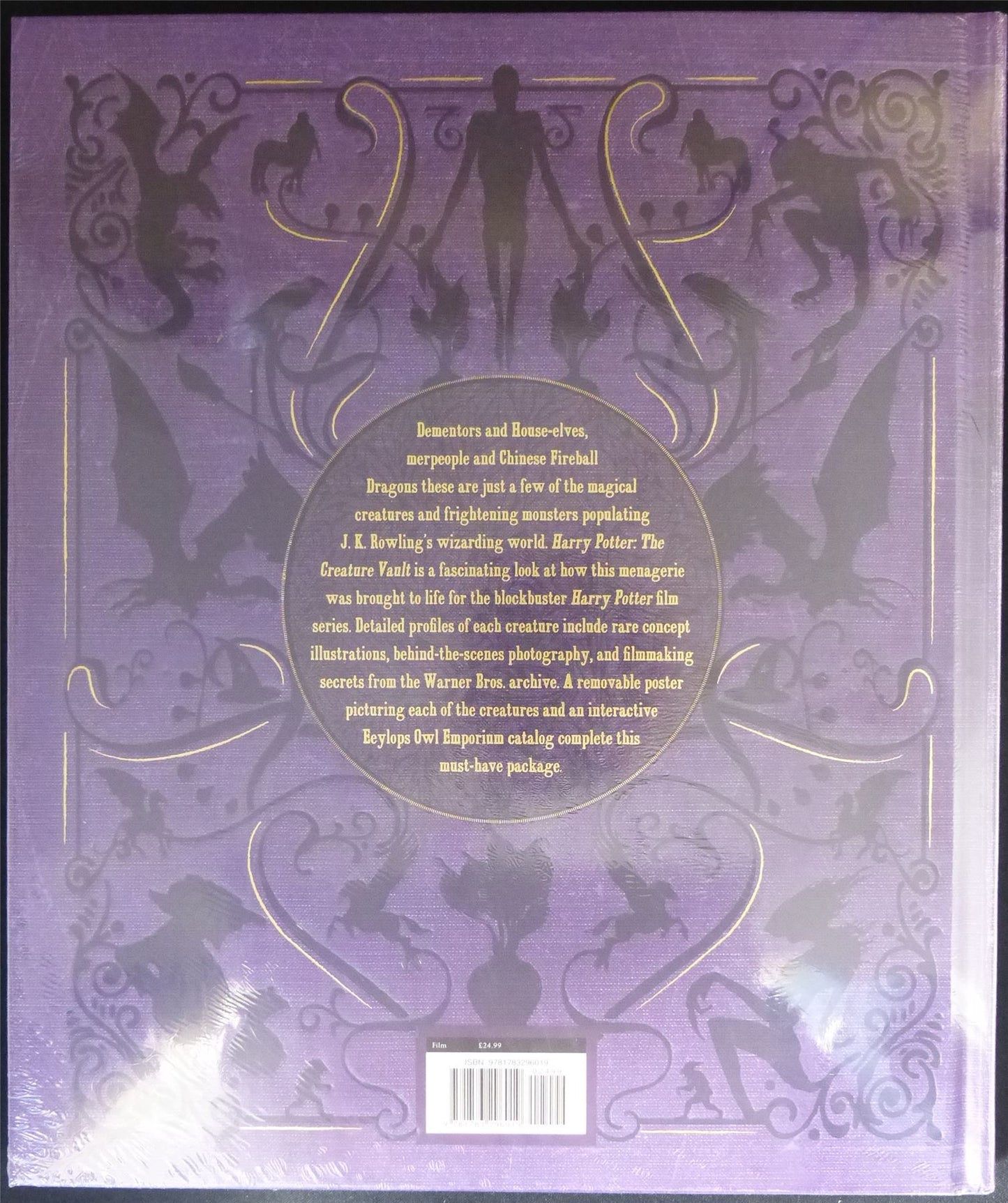 Harry Potter: The Creature Vault Gift Book - Titan Hardback #3L