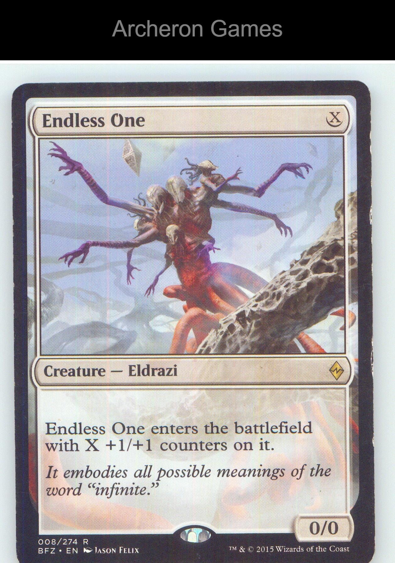 Endless One BFZ 8 R MTG Card NM/EX+