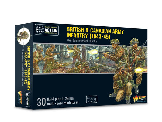 British & Canadian Army Infantry (1943-45) - Bolt Action