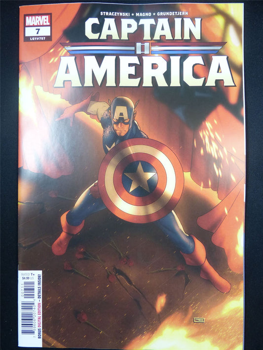 CAPTAIN America #7 - May 2024 marvel Comic #3RI