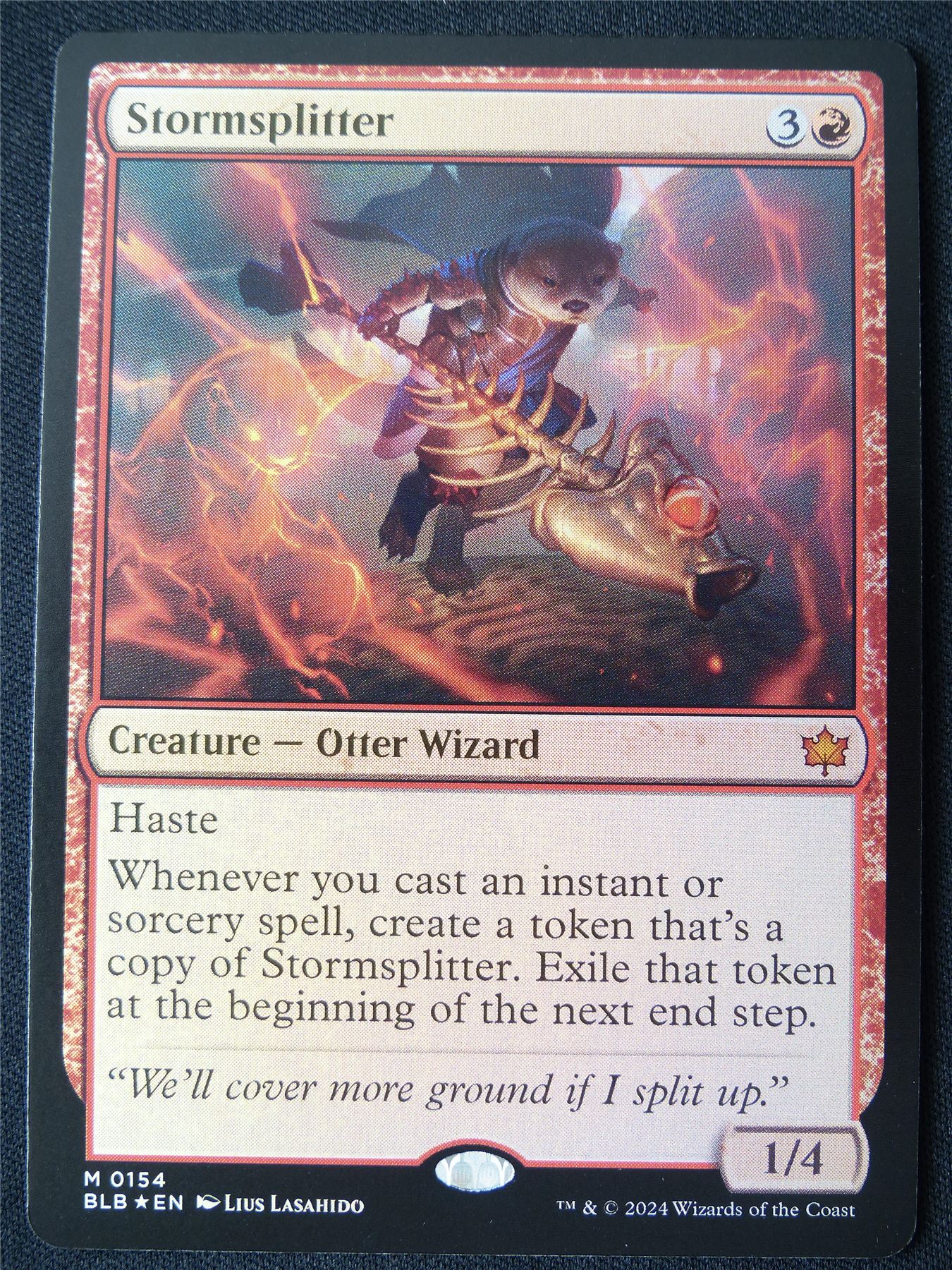 Stormsplitter Foil - BLB - Mtg Card #4A3
