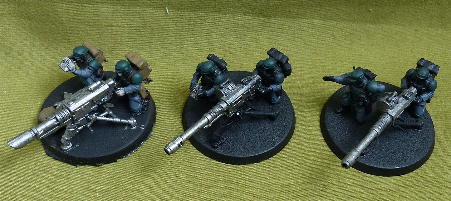 Heavy weapons Squad - Astra Militarum - Warhammer Kill Team #1AX