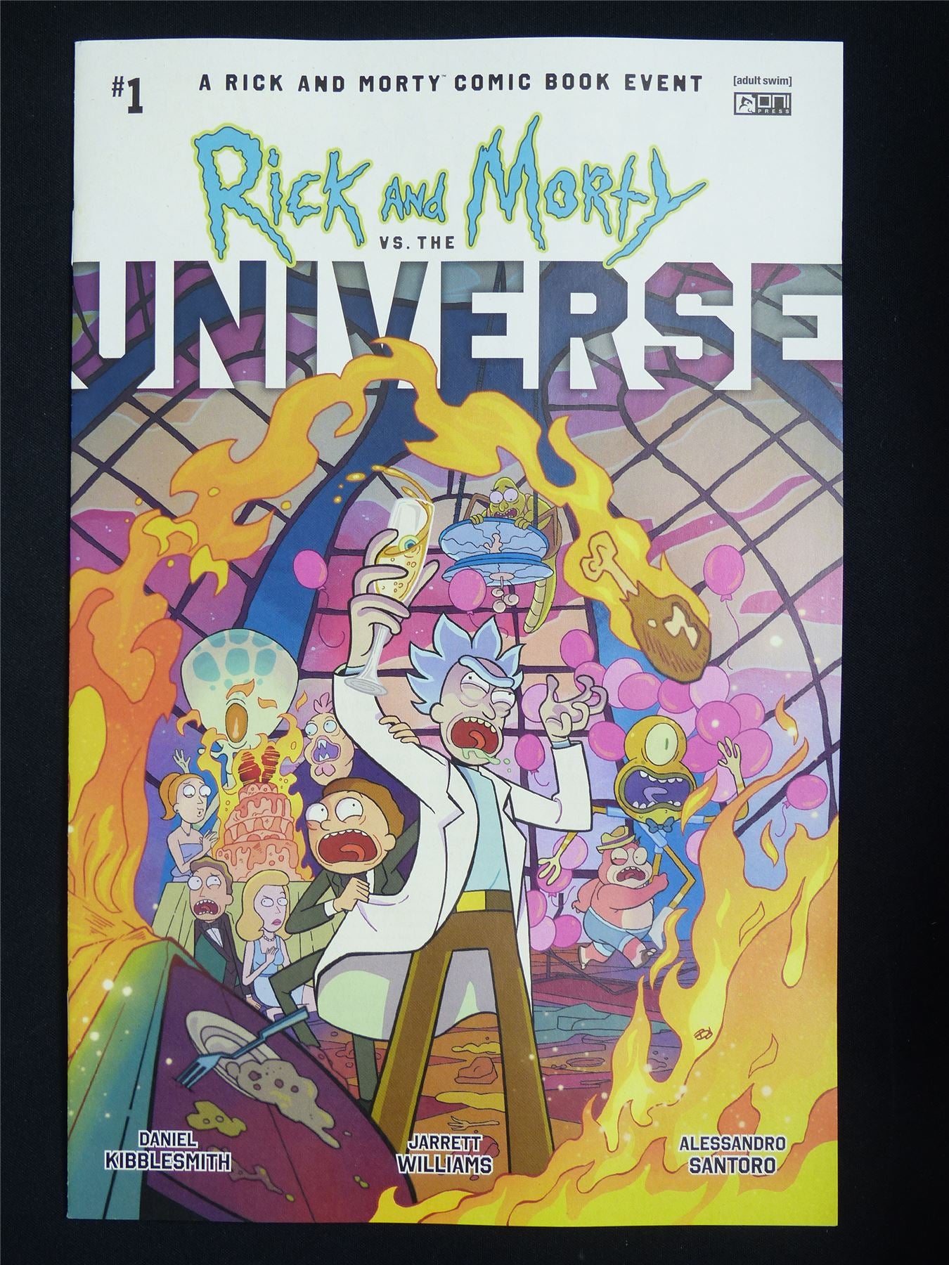 RICK and Morty vs the Universe #1 - Jul 2025 Oni Press Comic #1X6