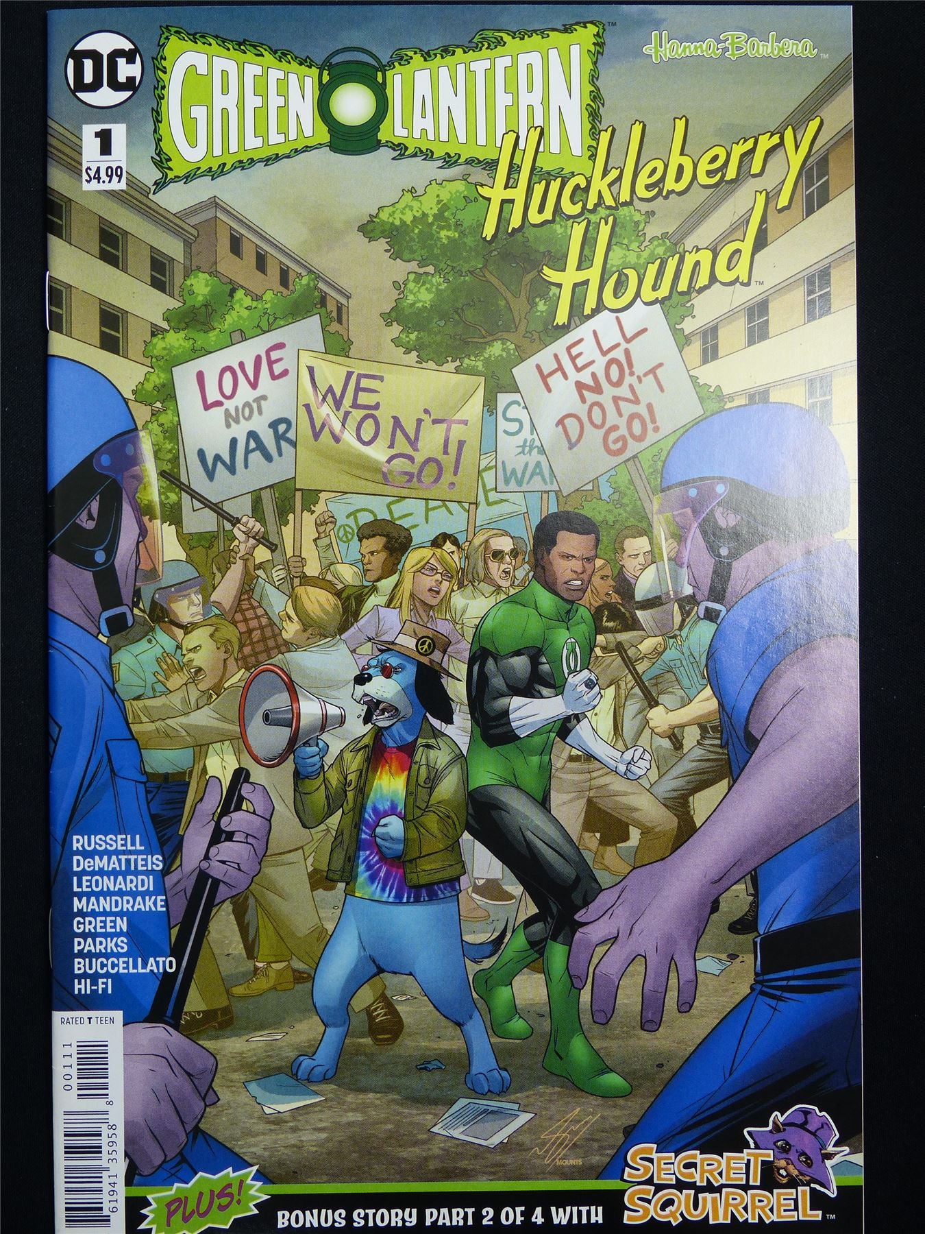 GREEN Lantern: Hucleberry Hound #1 - DC Comic #3UO