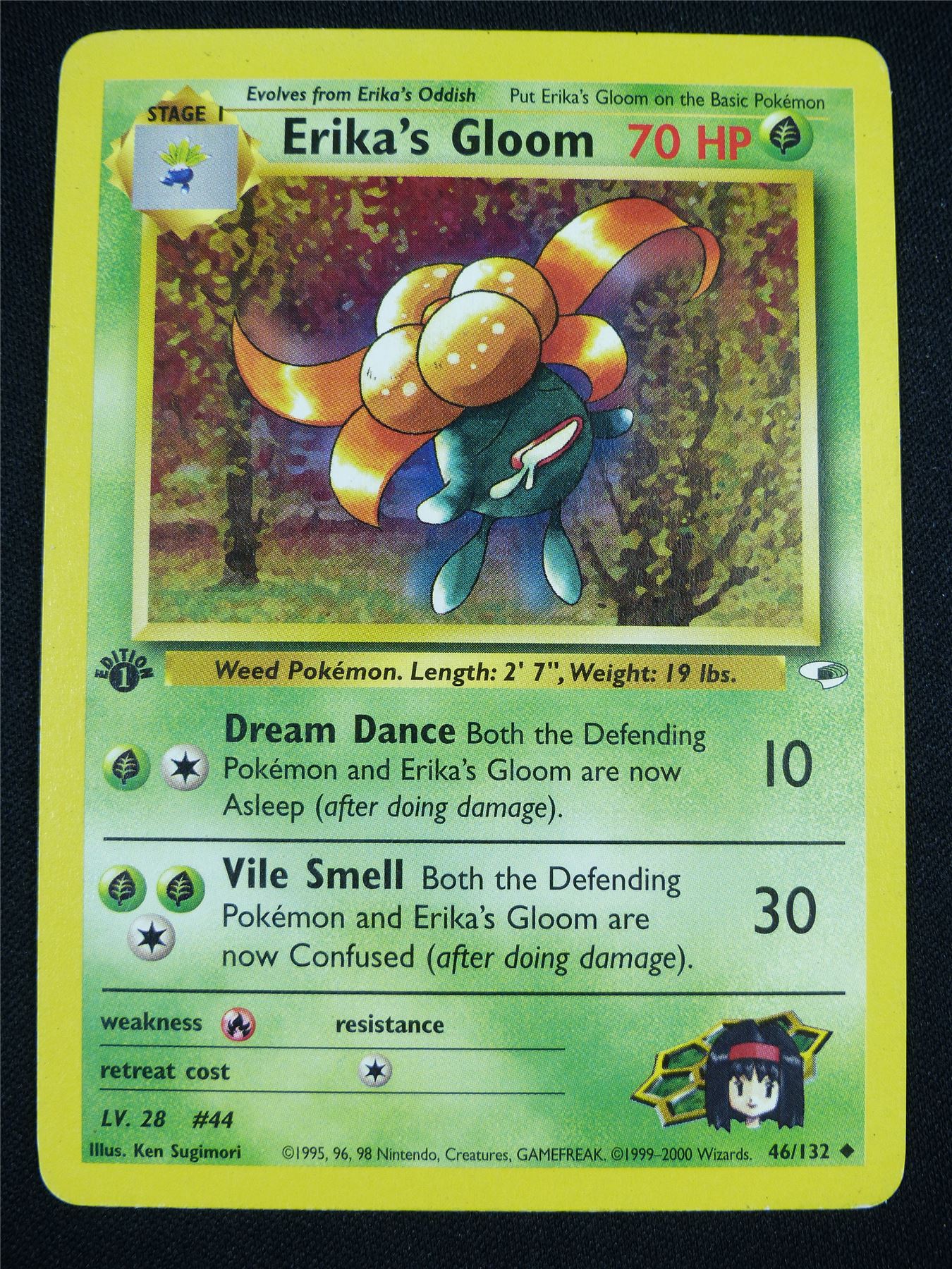 Erika's Gloom 46/132 1st edition - Pokemon Card #EB