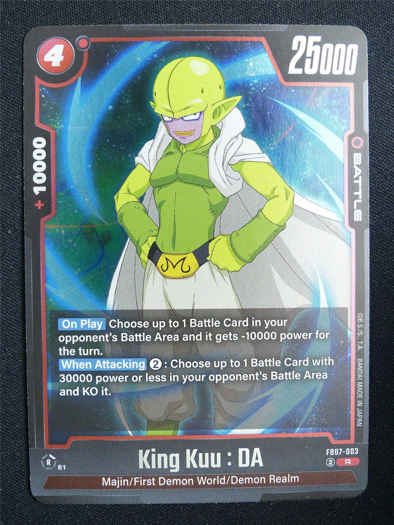 King Kuu : DA FB07-003 Foil - Dragon Ball Super Card #17M