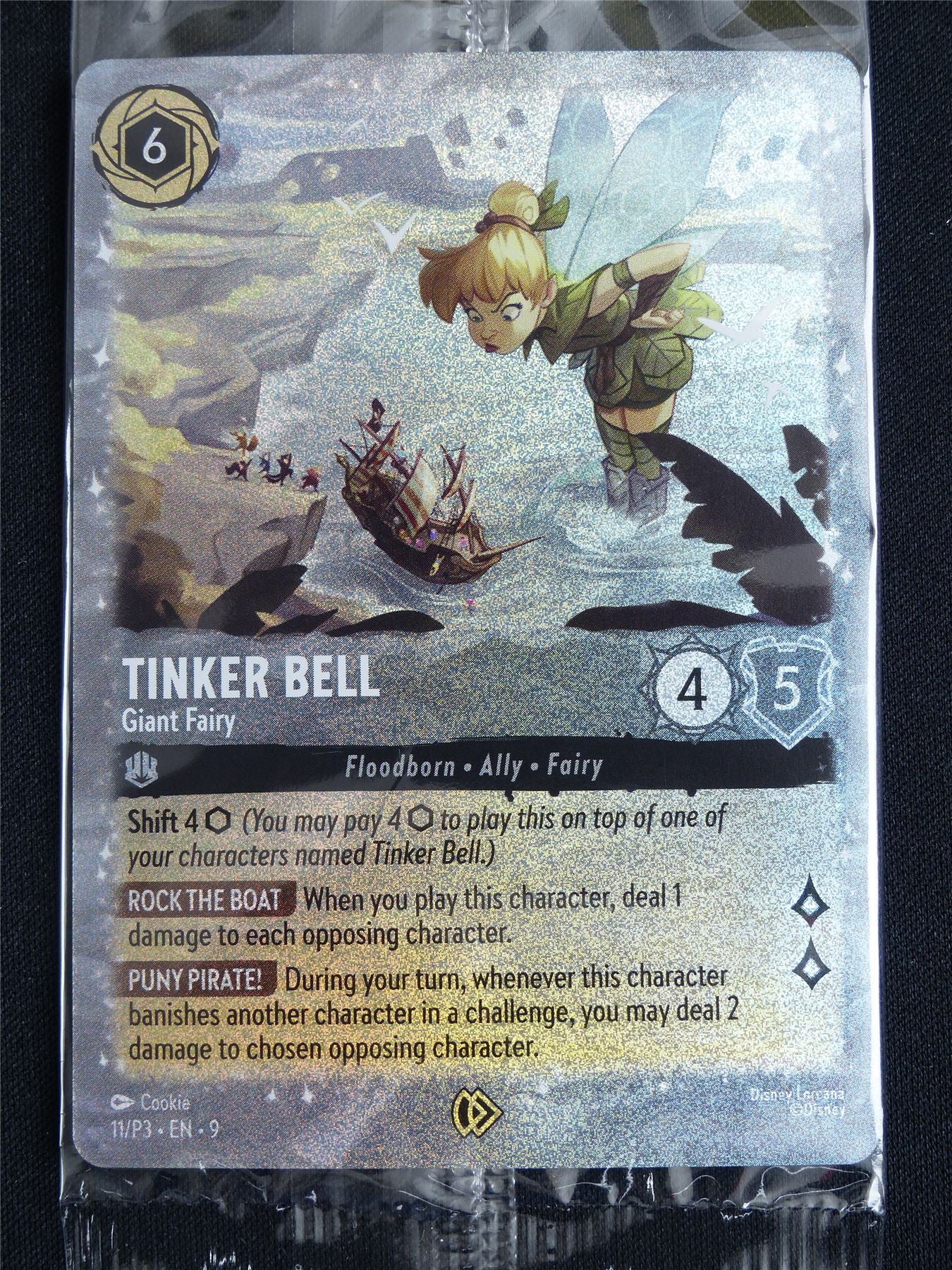 Tinker Bell Giant Fairy 11/P3 Foil - Lorcana Card #5FM
