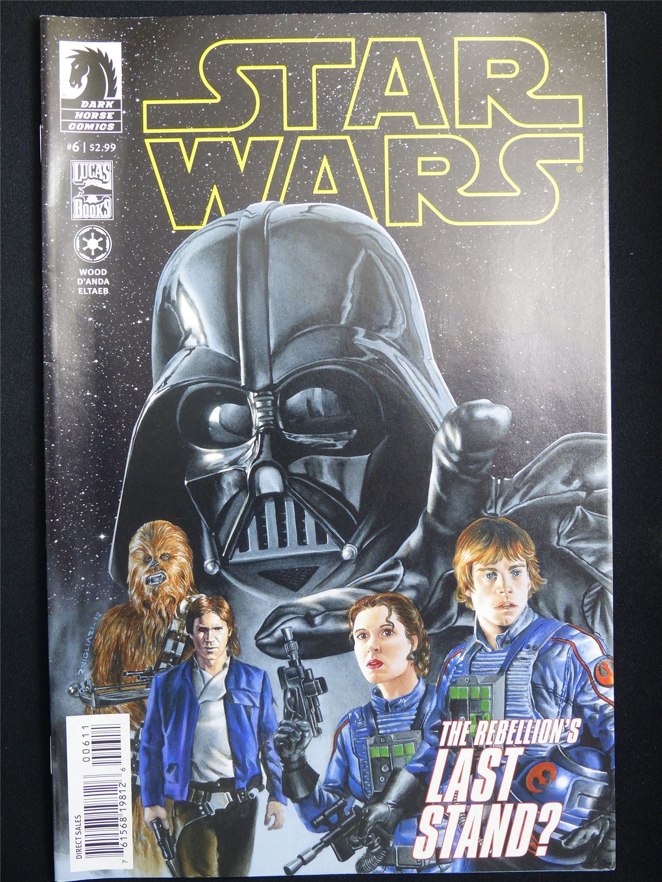 STAR Wars #6 - Dark Horse Comic #3N7